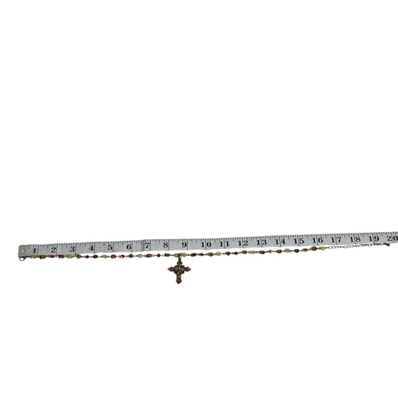 Elegant Gold and Silver Necklace Set - Picture 10 of 16